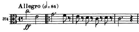 Pages from Beethoven 5